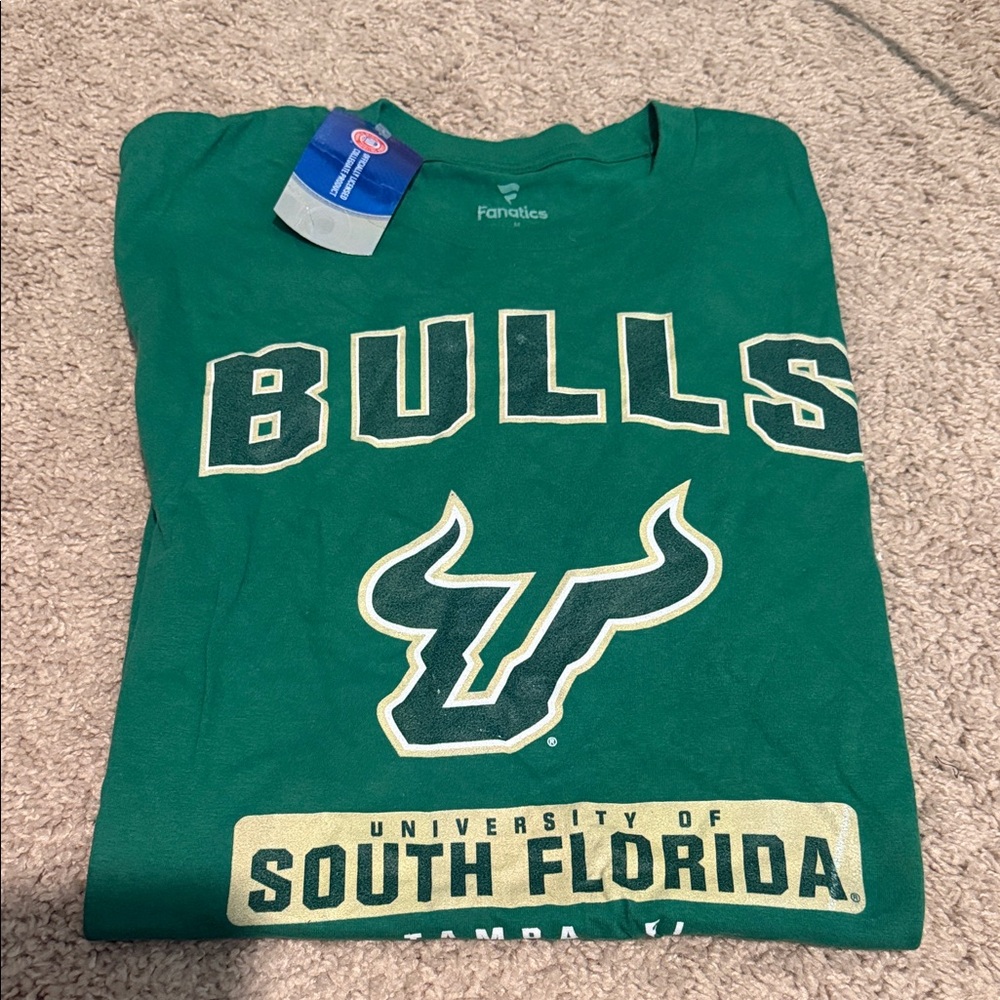 Green USF Bulls T-Shirt